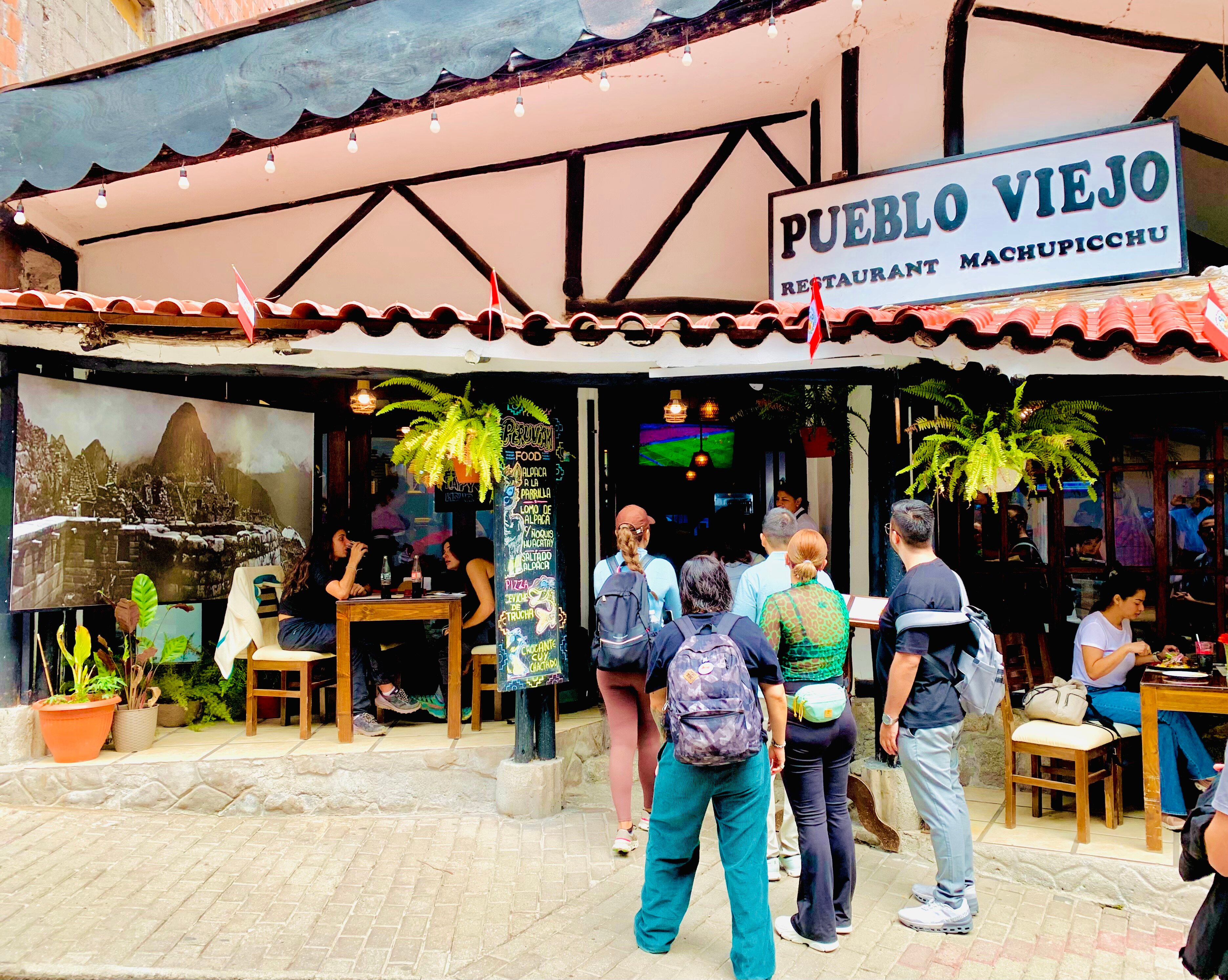 Restaurante en Machu Picchu