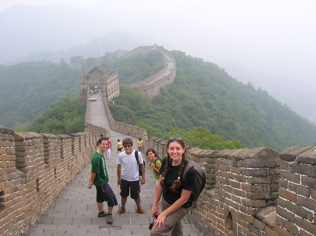 mujer muralla china