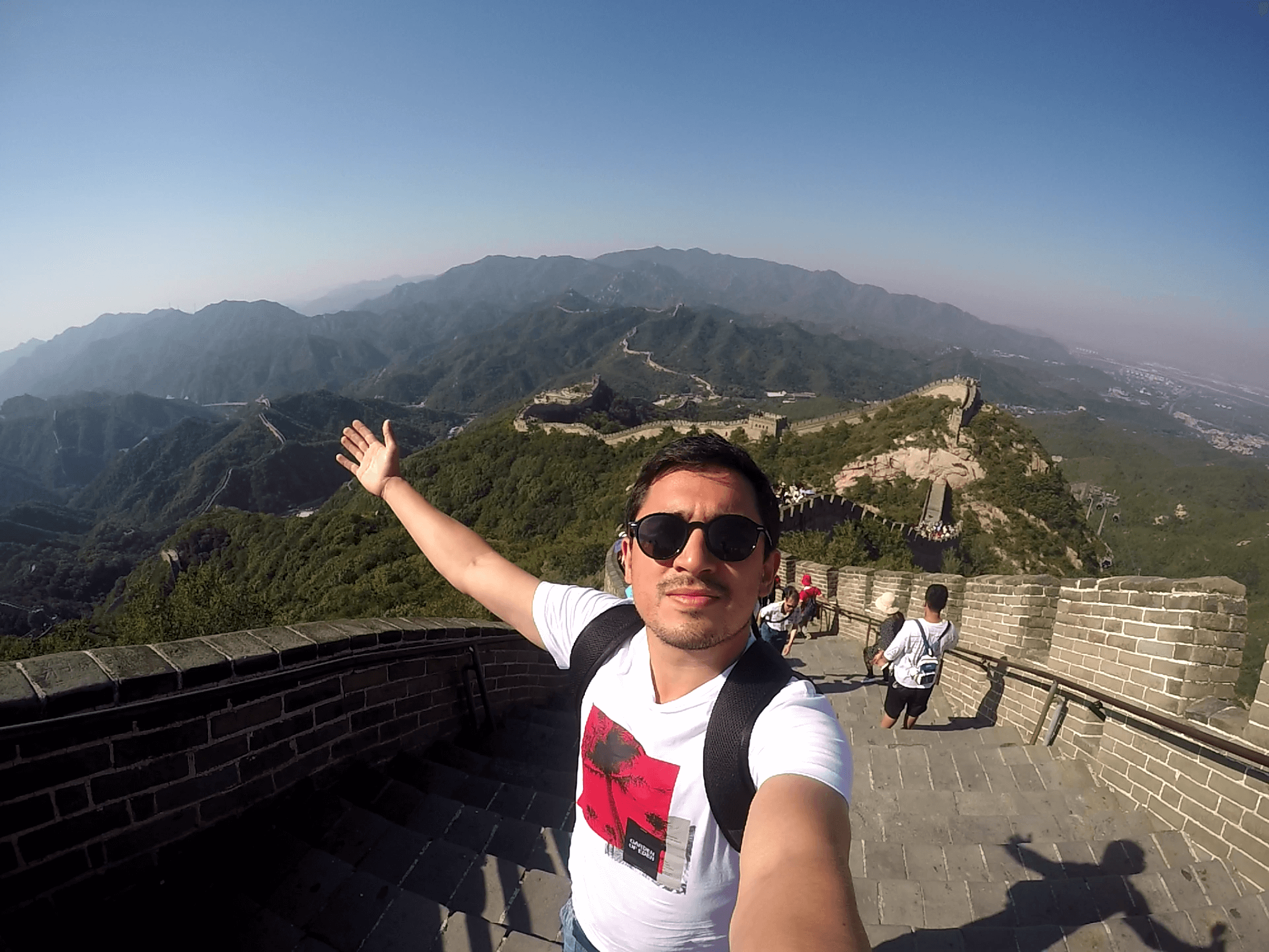 hombre muralla china