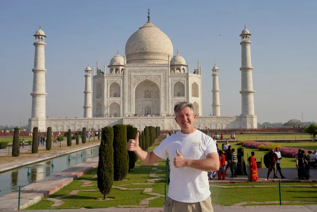 hombre taj mahal